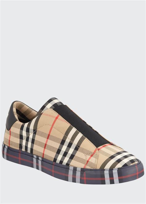 mens burberry sneakers buy|burberry slip on sneakers men.